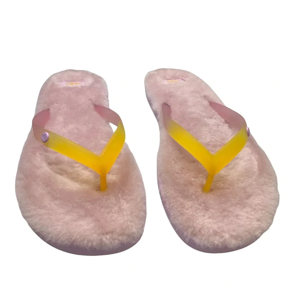 UGG Lavender furry Sandals